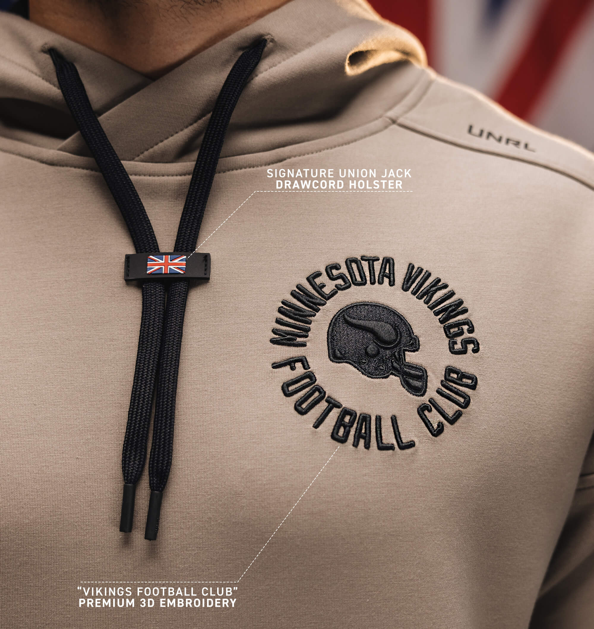 UNRL x Vikings High Street Hoodie [UK Edition] - Image 3